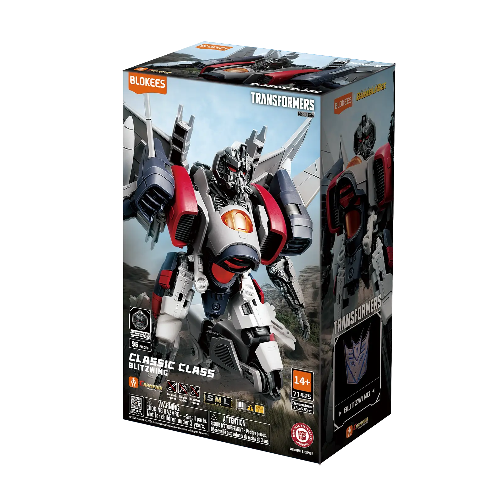 TRANSFORMERS - CLASSIC CLASS 25 - BLITZWING - MODEL KIT - Immagine 4