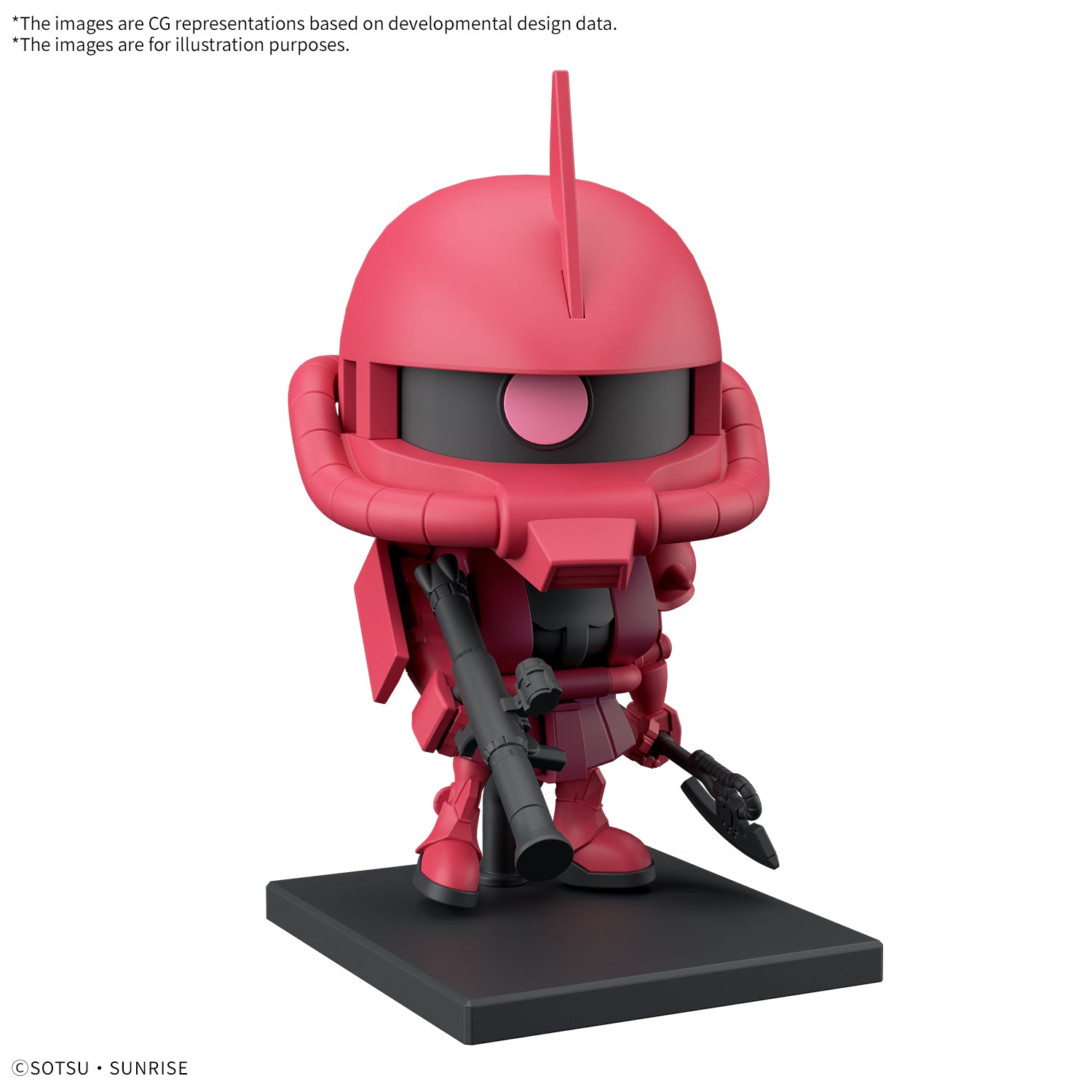 MK68583 - GUNDAM - CHARZAKU-KUN DX SET (WITH RUNNER VER. RECREATION PARTS) - MODEL KIT 1/1 - Immagine 3