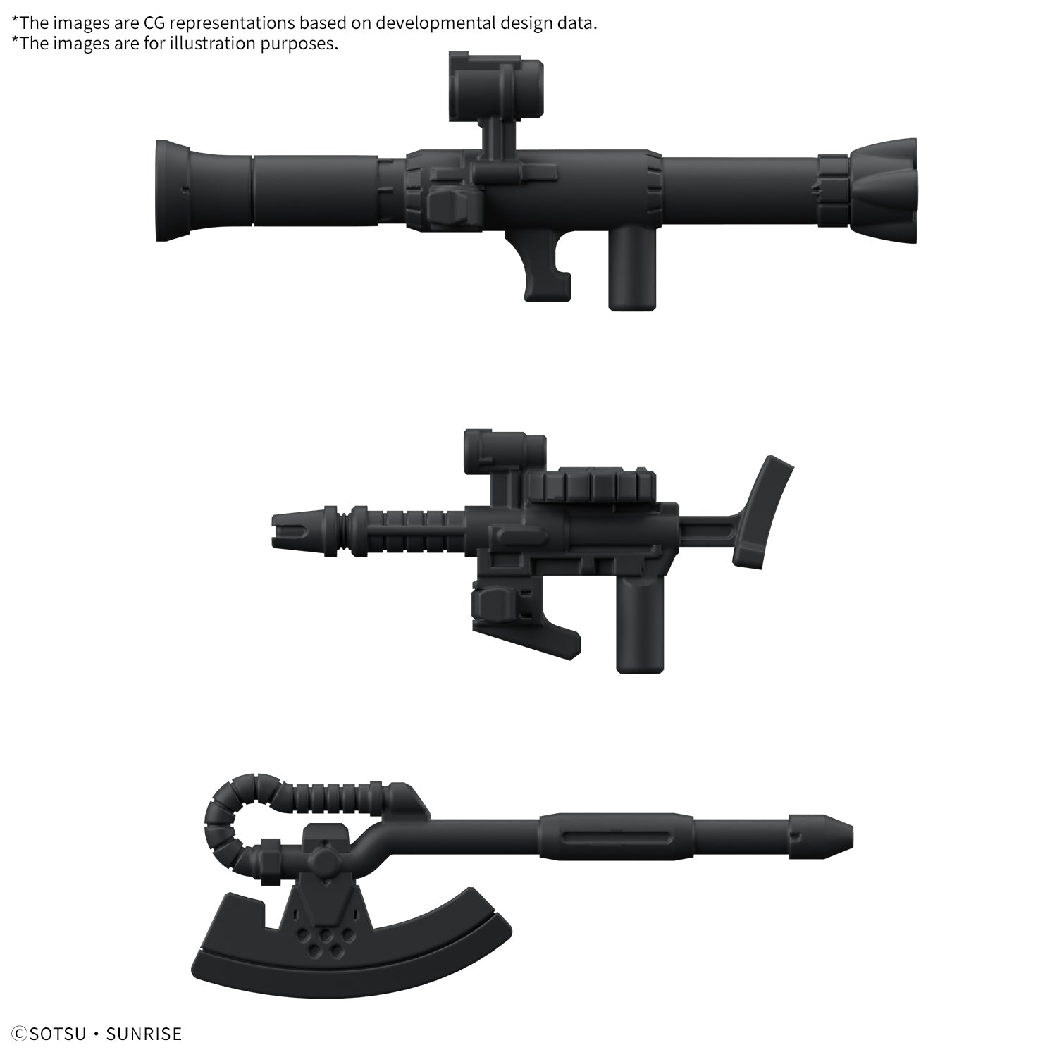 MK68583 - GUNDAM - CHARZAKU-KUN DX SET (WITH RUNNER VER. RECREATION PARTS) - MODEL KIT 1/1 - Immagine 5