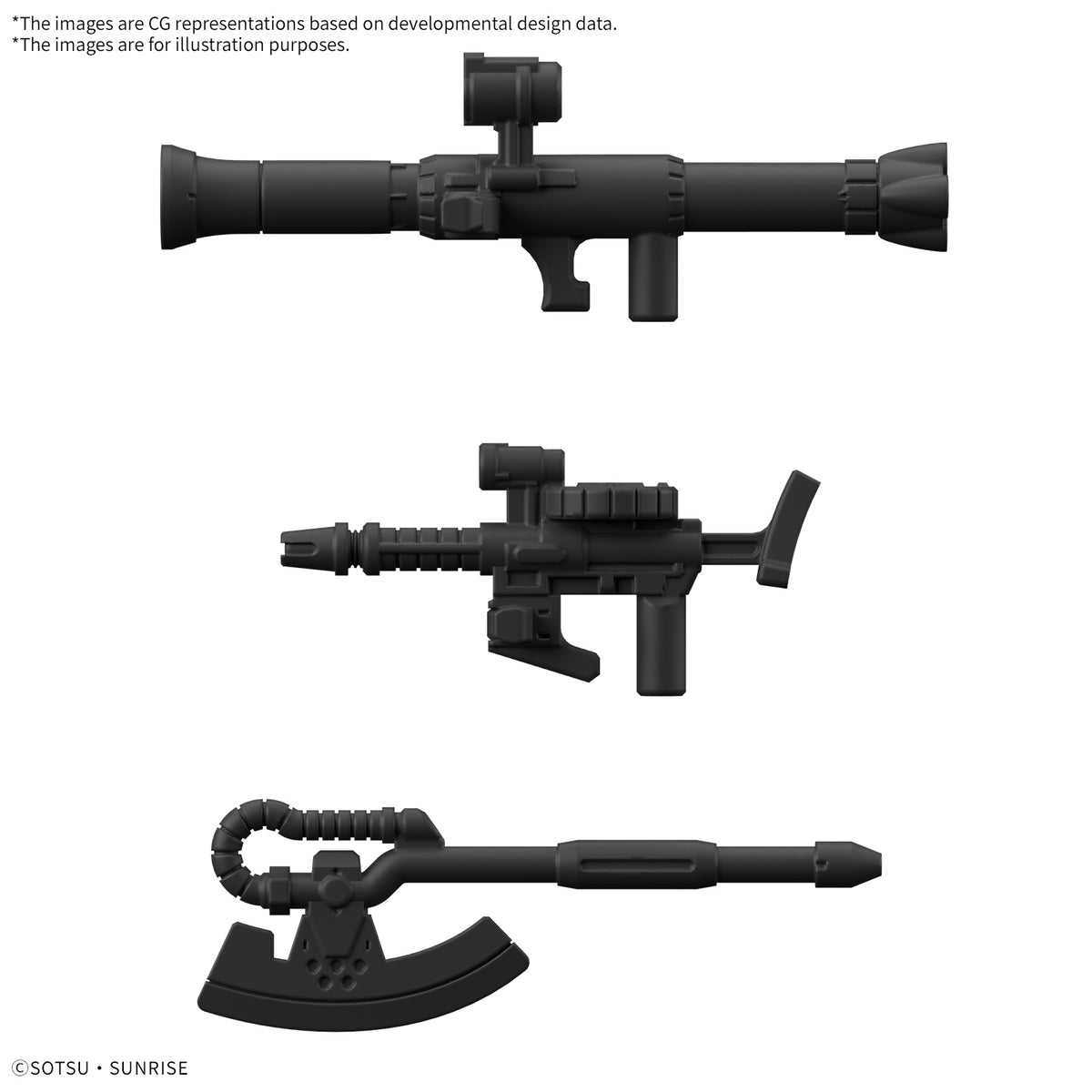 MK68583 - GUNDAM - CHARZAKU-KUN DX SET (WITH RUNNER VER. RECREATION PARTS) - MODEL KIT 1/1 - Immagine 5