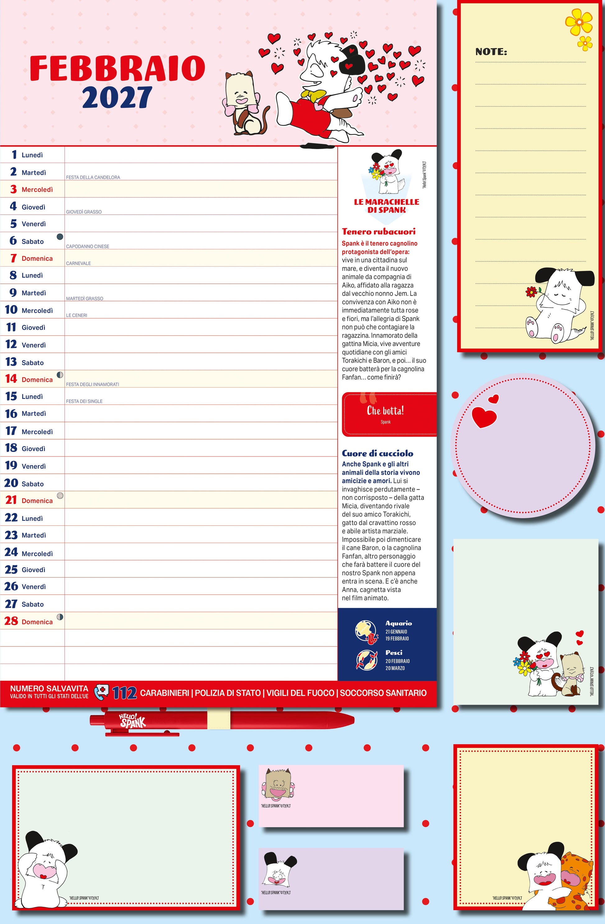 CALENDARIO 2027 - HELLO! SPANK - Immagine 2
