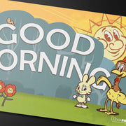 16809 - TAPPETINO - FALLOUT - DOUBLE-SIDED PLAYMAT - GOOD MORNING/GOOD EVENING - Immagine 2