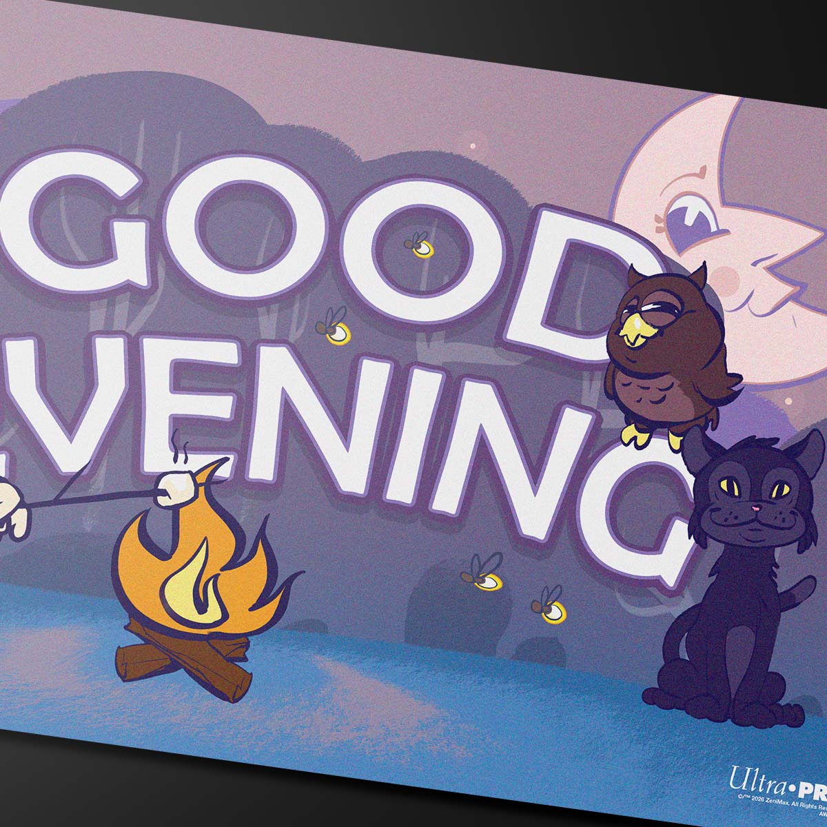 16809 - TAPPETINO - FALLOUT - DOUBLE-SIDED PLAYMAT - GOOD MORNING/GOOD EVENING - Immagine 3