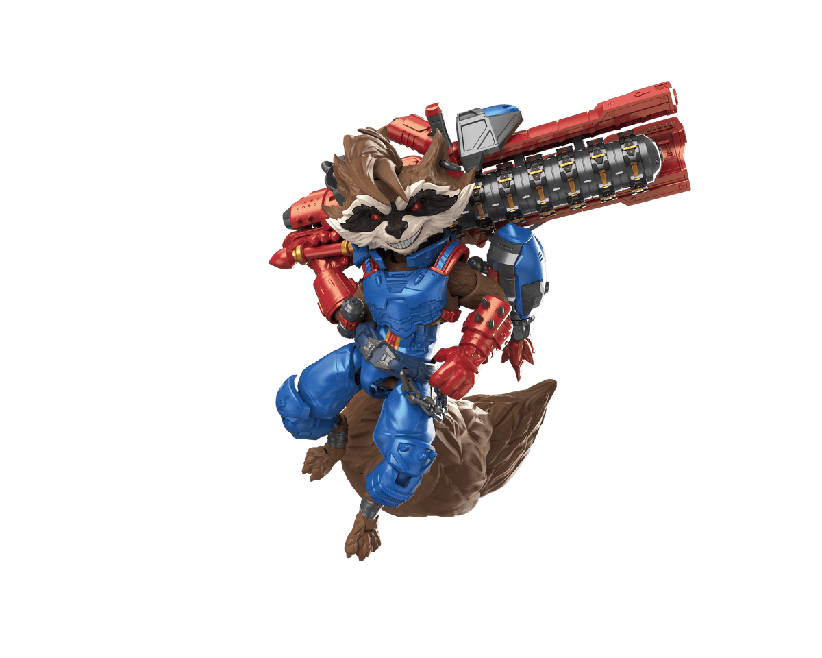 MARVEL RIVALS - CHAMPION CLASS 08 ROCKET - MODEL KIT - Immagine 3