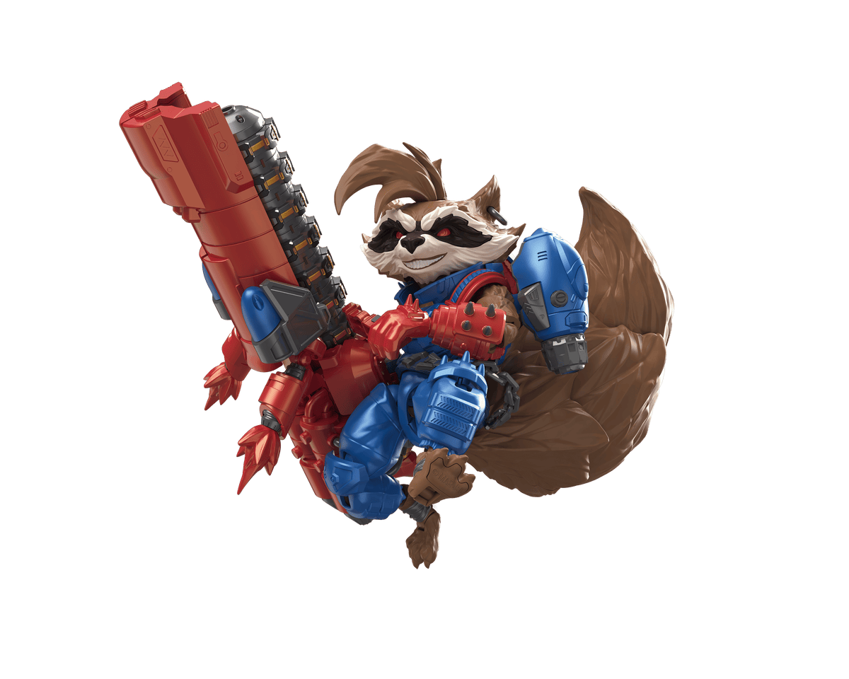 MARVEL RIVALS - CHAMPION CLASS 08 ROCKET - MODEL KIT - Immagine 4
