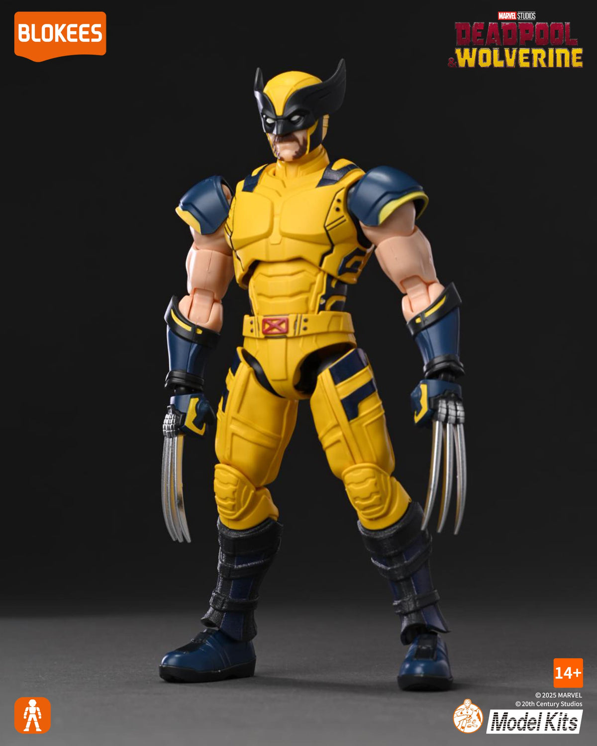 MARVEL HEROES - CHAMPION CLASS 05 WOLVERINE - MODEL KIT - Immagine 3