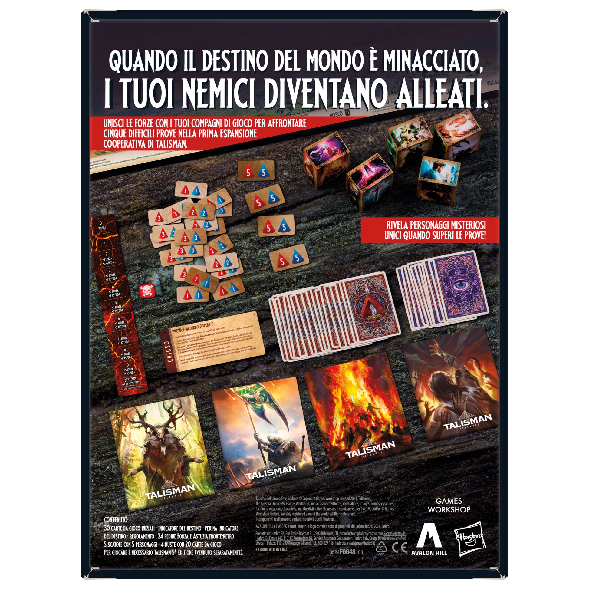 TALISMAN: IL GIOCO DELLE AVVENTURE MAGICHE - 5A EDIZIONE - ALLEANZE - ESPANSIONE - Immagine 3
