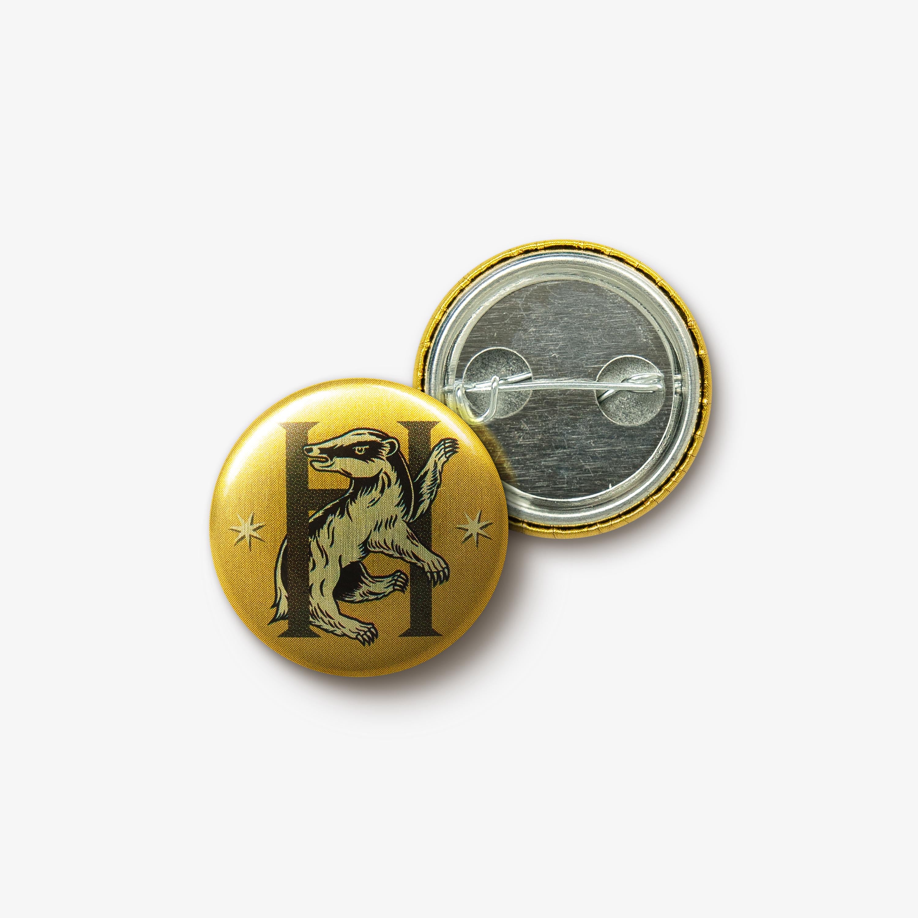 FBBB07 - HARRY POTTER - HOGWARTS: HUFFLEPUFF HOUSE BADGER - BADGE - Immagine 2