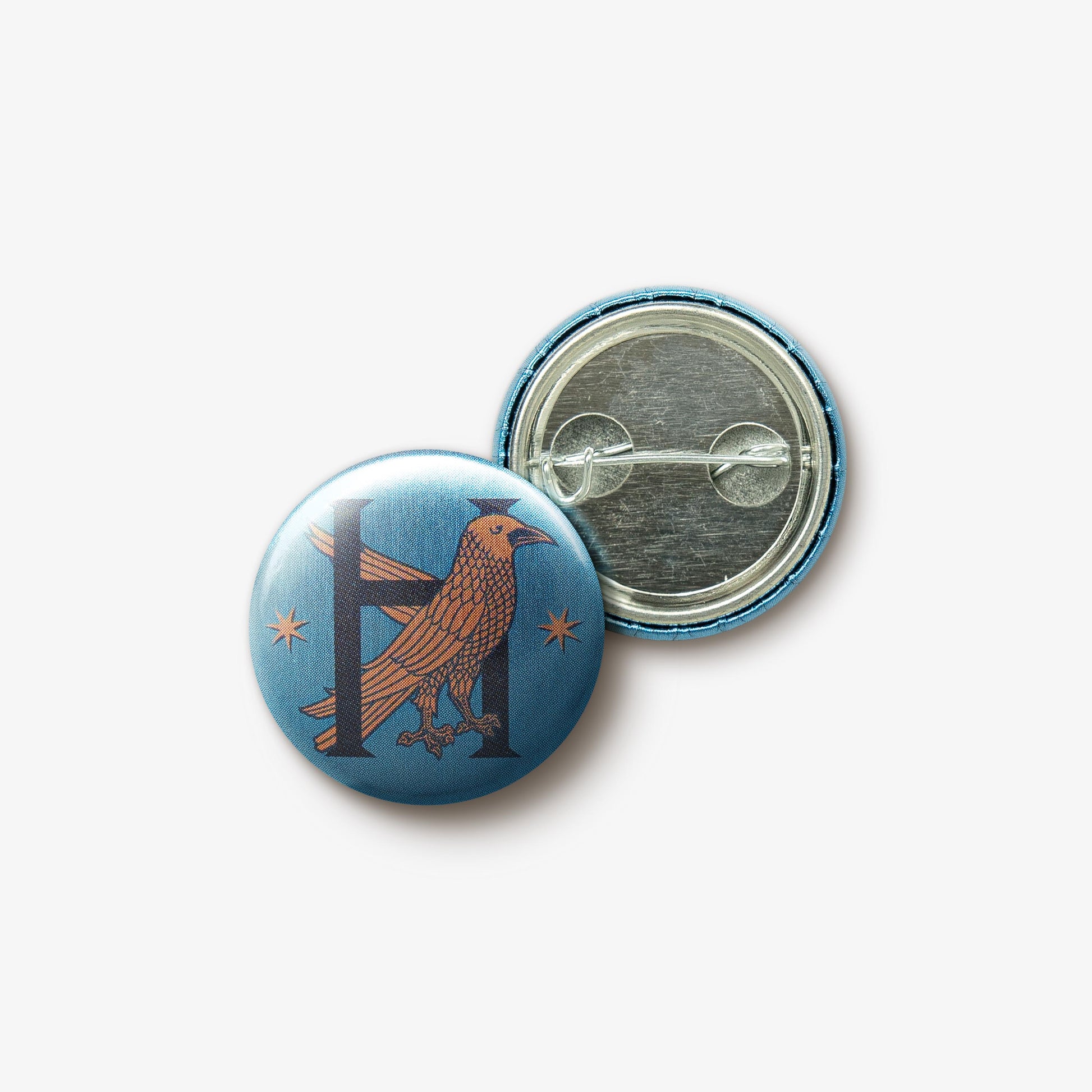 FBBB08 - HARRY POTTER - HOGWARTS: RAVENCLAW HOUSE RAVEN - BADGE - Immagine 2