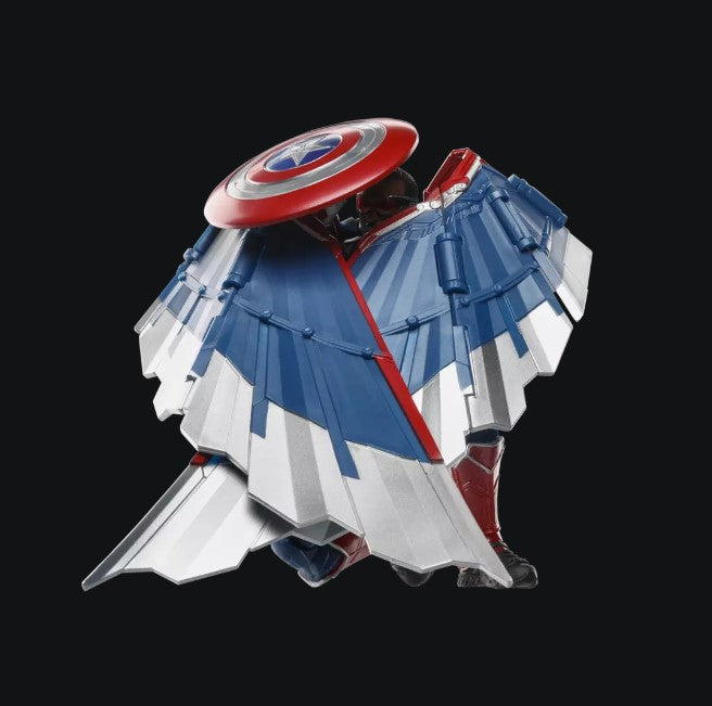 MARVEL LEGENDS - BRAVE NEW WORLD - CAPTAIN AMERICA - ACTION FIGURE 15CM - Immagine 2