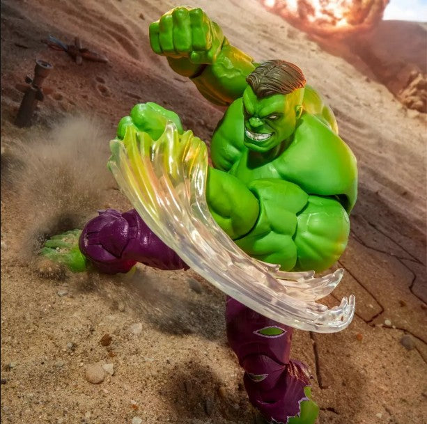 MARVEL LEGENDS - MAXIMUM SERIES - HULK - ACTION FIGURE 15CM - Immagine 3