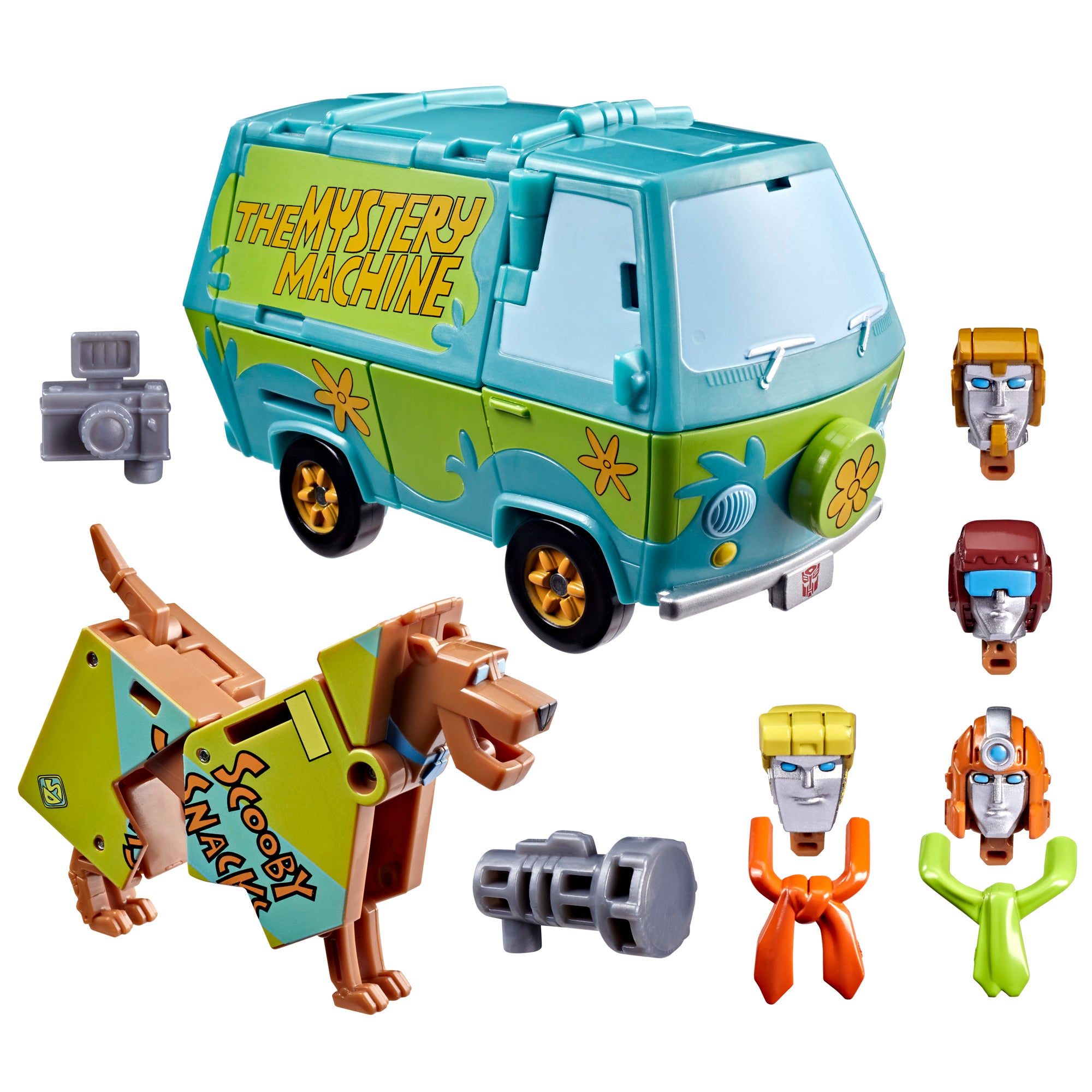 TRANSFORMERS - SCOOBY DOO - MYSTERIOUS PRIME - AUTOMUTT - ACTION FIGURES 15CM COLLECTION - Immagine 4
