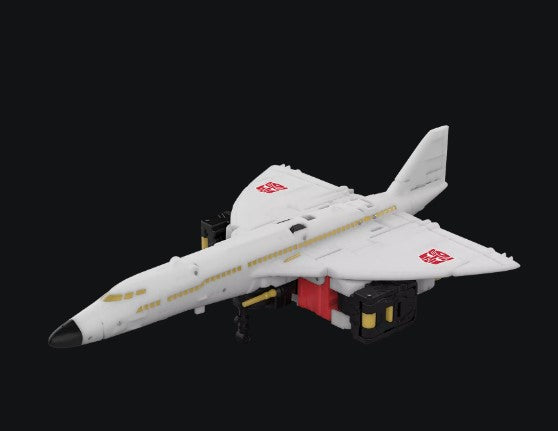 TRANSFORMERS - GENERATION - AGE OF THE PRIMES - COMMANDER CLASS - AERIALBOT SILVERBOT - ACTION FIGURE 17.5CM - Immagine 2