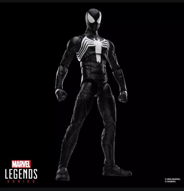 MARVEL LEGENDS - GAME-VERSE - SPIDER-MAN 2 - PETER PARKER CON TUTA NERA - ACTION FIGURE 15CM - Immagine 2