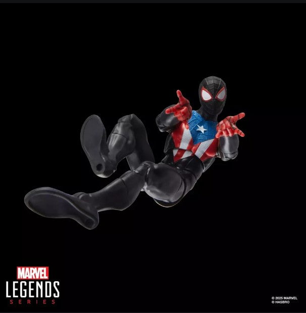 MARVEL LEGENDS - GAME-VERSE - SPIDER-MAN 2 - MILES MORALES CON TUTA BORICUA - ACTION FIGURE 15CM - Immagine 2