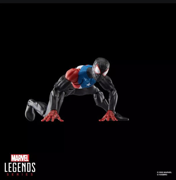 MARVEL LEGENDS - GAME-VERSE - SPIDER-MAN 2 - MILES MORALES CON TUTA BORICUA - ACTION FIGURE 15CM - Immagine 3