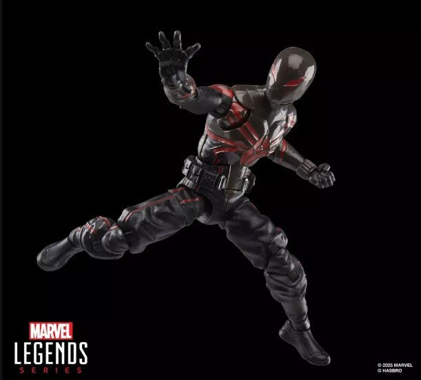 MARVEL LEGENDS - GAME-VERSE - SPIDER-MAN 2 - MILES MORALES CON TUTA BROOKLYN - ACTION FIGURE 15CM - Immagine 2