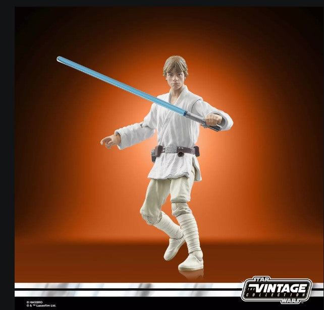 STAR WARS - VINTAGE COLLECTION - LUKE SKYWALKER - ACTION FIGURE 9.5CM - Immagine 2