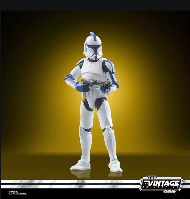 STAR WARS - VINTAGE COLLECTION - CLONE TROOPER LIEUTENANT (TETH) - ACTION FIGURE 9.5CM - Immagine 2