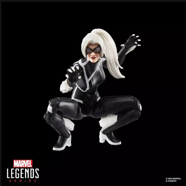 MARVEL LEGENDS - GAME-VERSE - SPIDER-MAN 2 - FELICIA HARDY (BLACK CATA) - ACTION FIGURE 15CM - Immagine 2