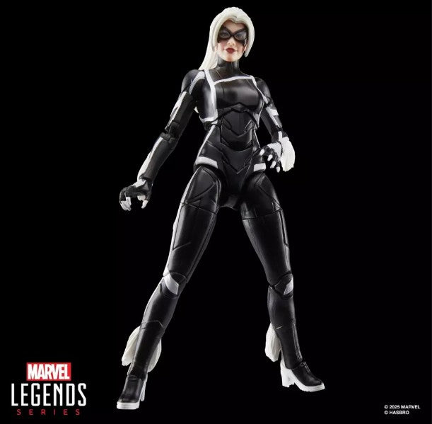 MARVEL LEGENDS - GAME-VERSE - SPIDER-MAN 2 - FELICIA HARDY (BLACK CATA) - ACTION FIGURE 15CM - Immagine 3