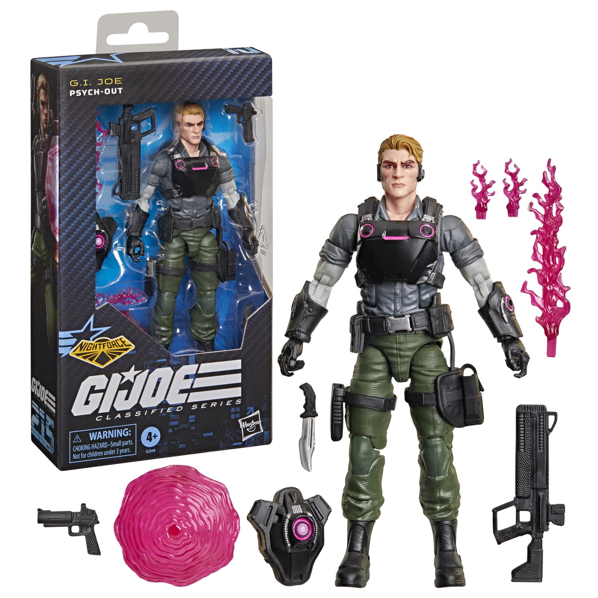 GI JOE - CLASSIFIED SERIES - 215 NIGHT FORCE PSYCH-OUT - ACTION FIGURE 15CM - Immagine 2