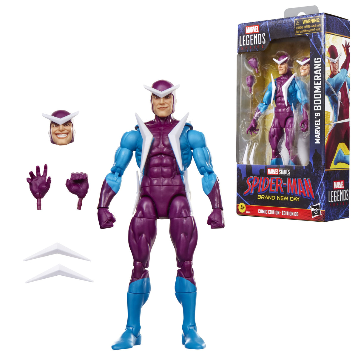 SPIDER-MAN LEGENDS SERIES - BOOMERANG - ACTION FIGURE 15CM - Immagine 2