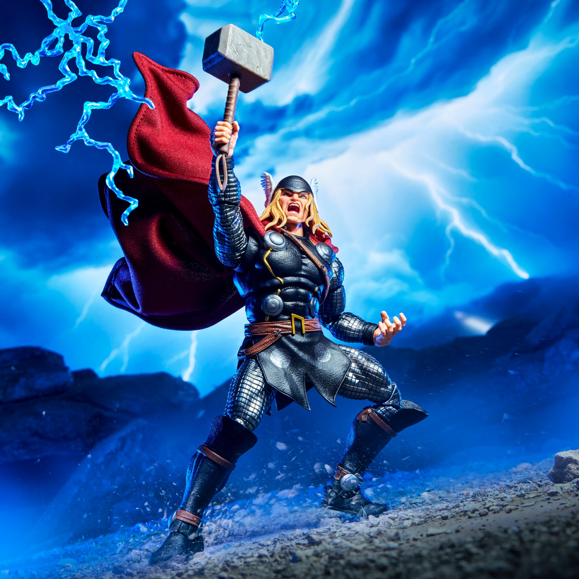 MARVEL CLASSIC LEGENDS - MAXIMUS SERIES - THOR - ACTION FIGURE 15CM - Immagine 3
