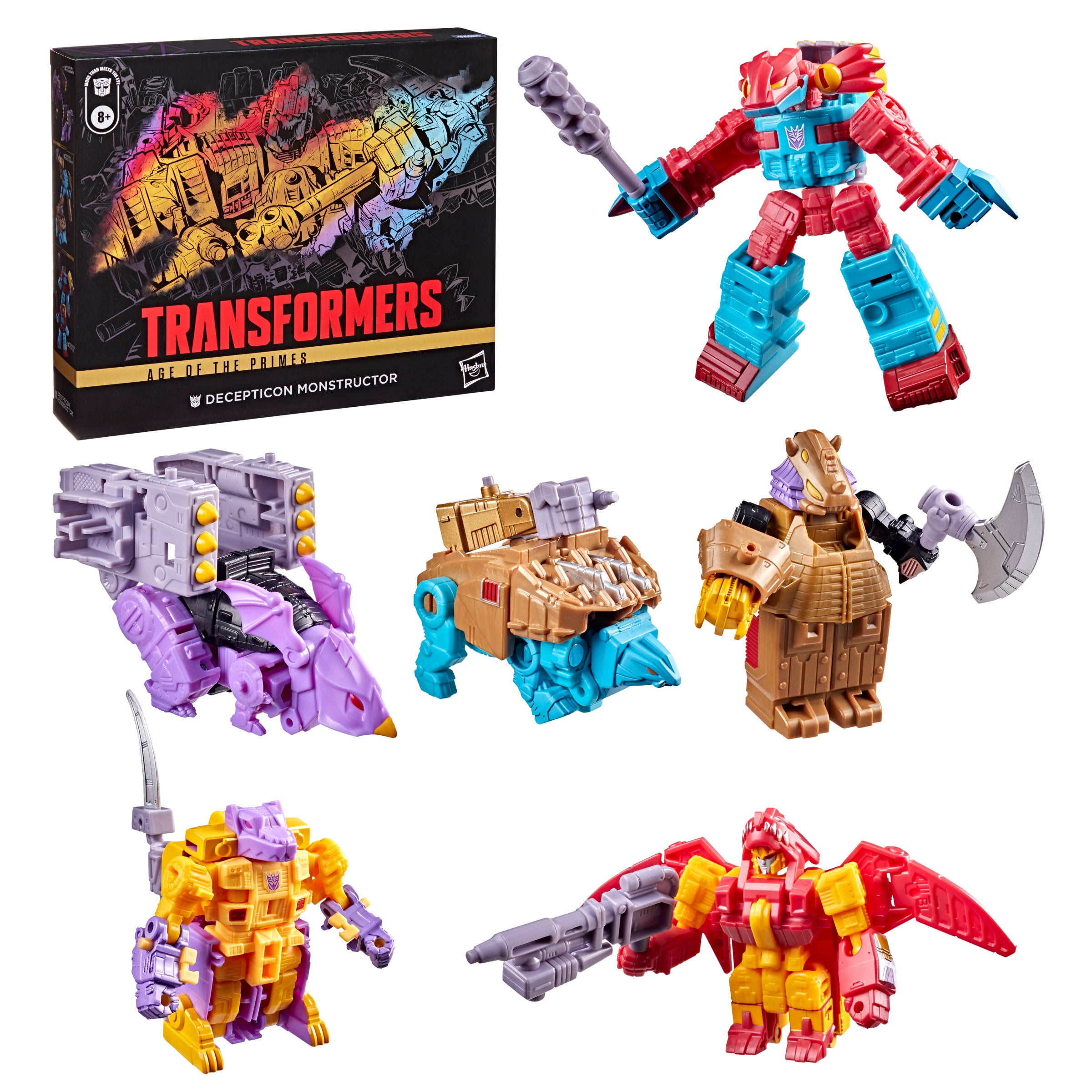 TRANSFORMERS GENERATION - SELECTS COMBINER - DECEPTICON MONSTRUCTOR - ACTION FIGURE 17CM - Immagine 2