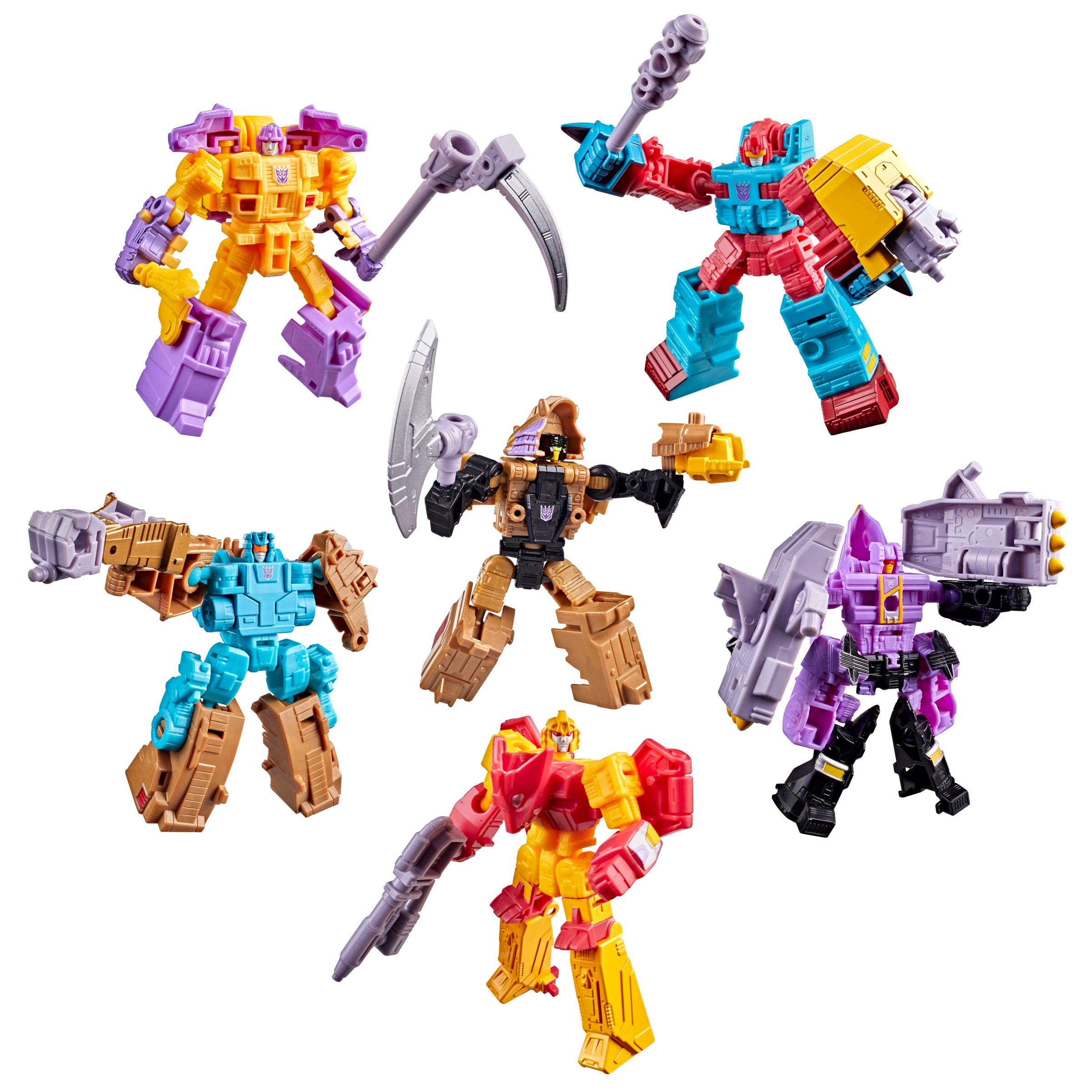 TRANSFORMERS GENERATION - SELECTS COMBINER - DECEPTICON MONSTRUCTOR - ACTION FIGURE 17CM - Immagine 3