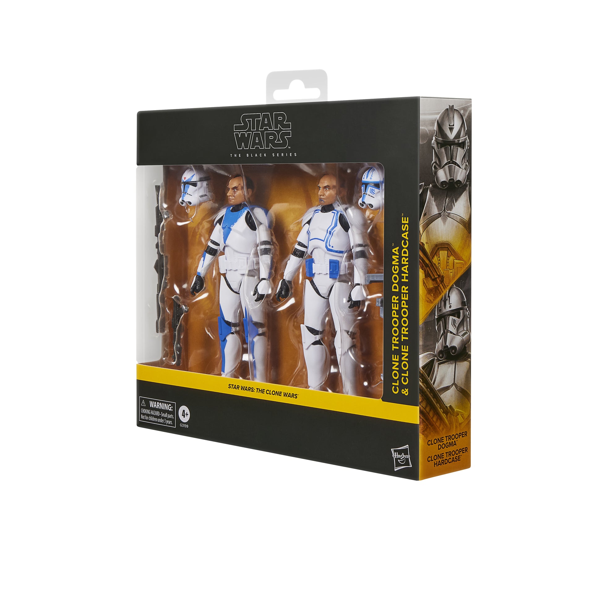 STAR WARS THE BLACK SERIES - CLOONE TROOPER DOGMA E CLONE TROOPER HARDCASE - ACTION FIGURE 15CM - Immagine 3