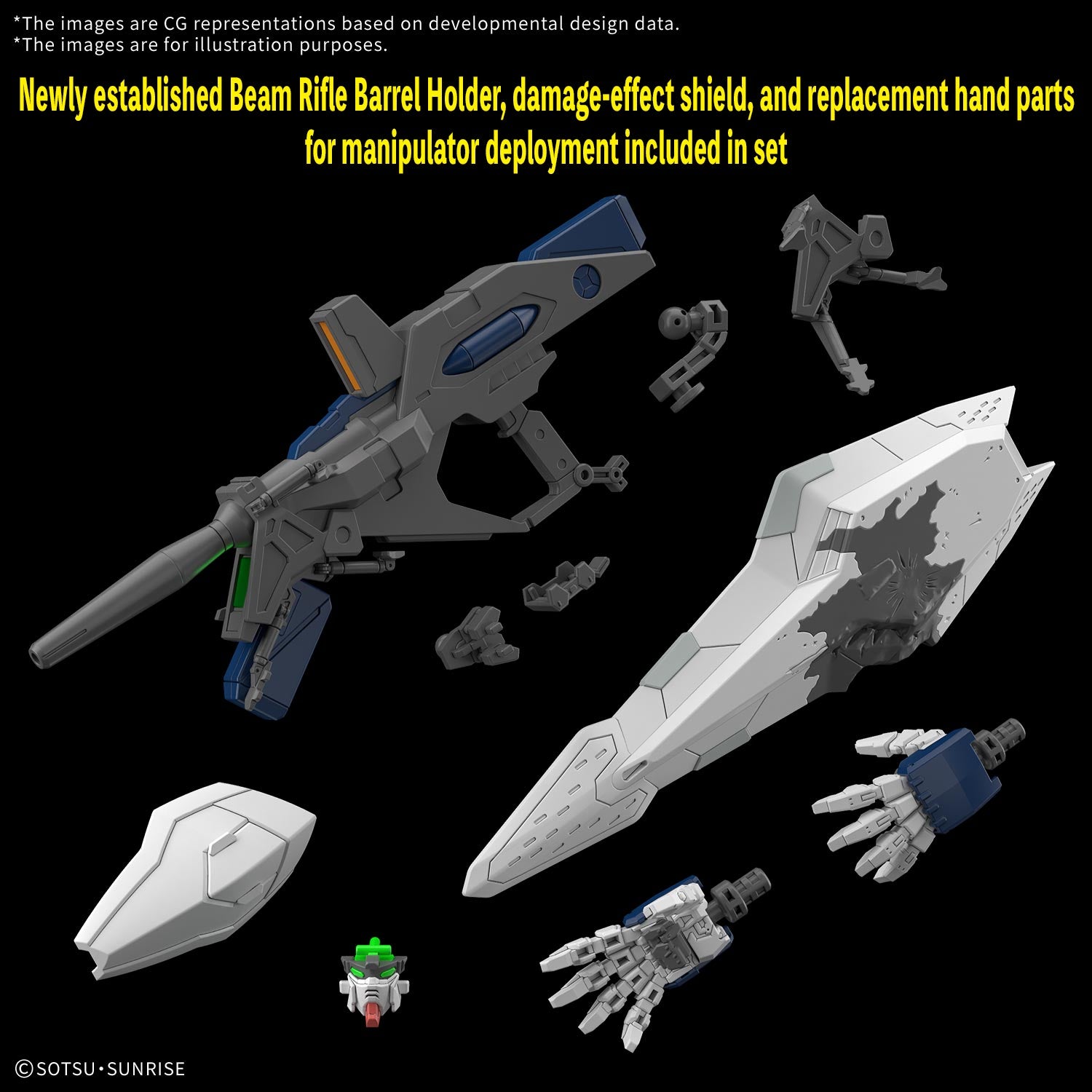 MK72528 - HIGH GRADE - XI GUNDAM (MOBILE SUIT GUNDAM HATHAWAY THE SORCERY OF NYMPH CIRCE) - MODEL KIT 1/144 - Immagine 4