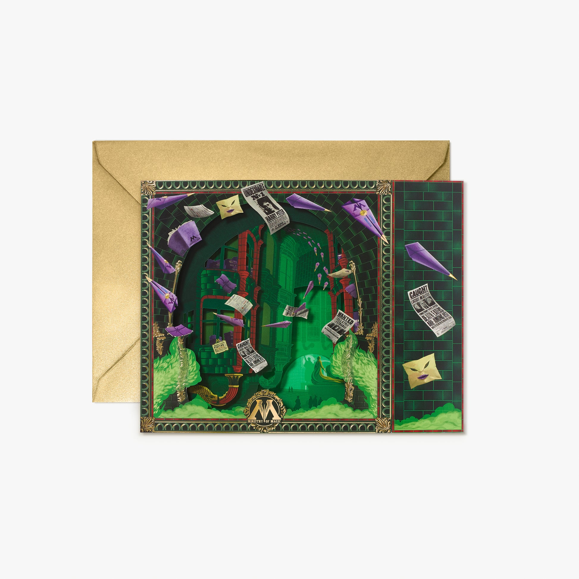 HP3DCARD02 - WELCOME TO THE MINISTRY 3D NOTECARD - Immagine 2