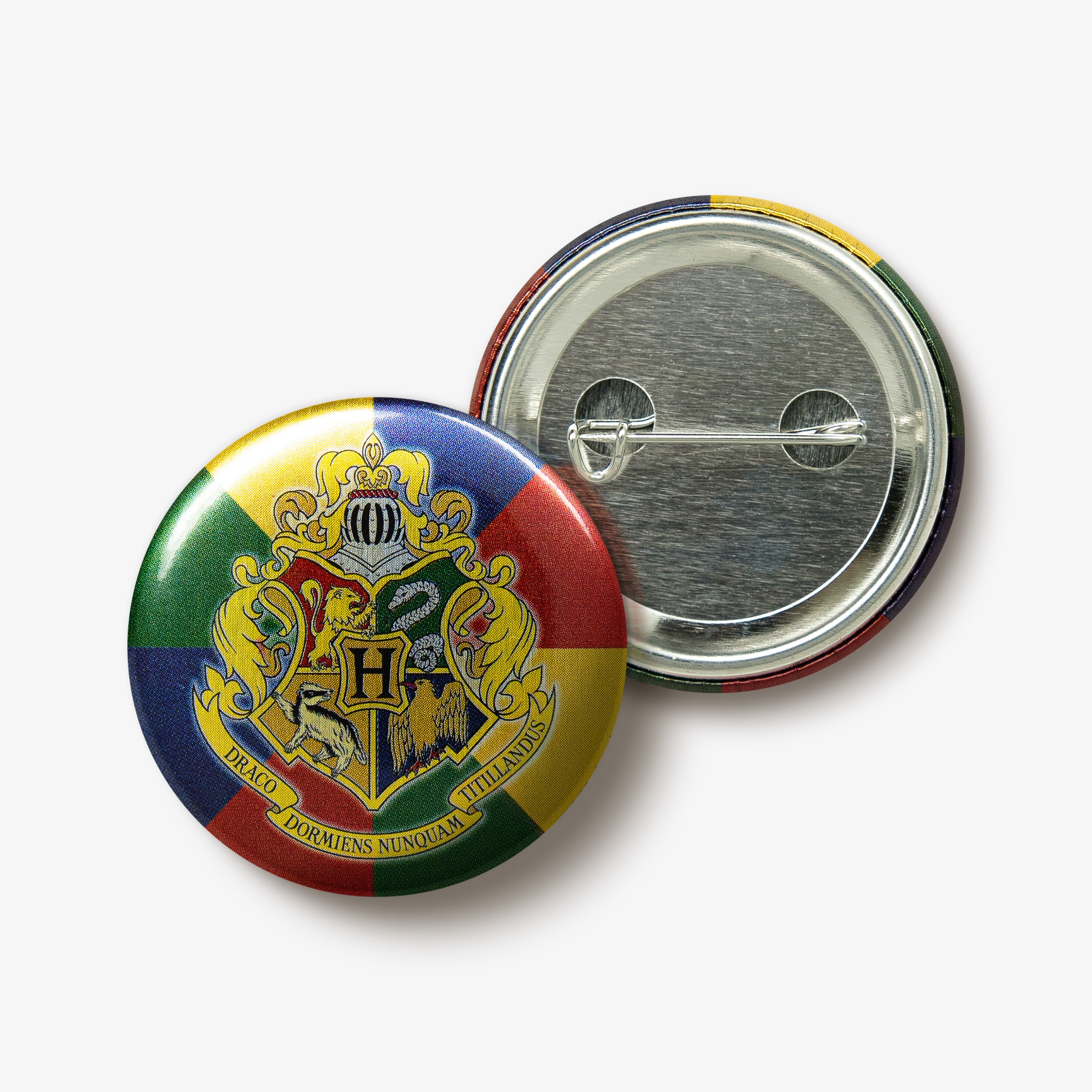 HPBB01 - HOGWARTS SCHOOL CREST - BADGE - Immagine 2