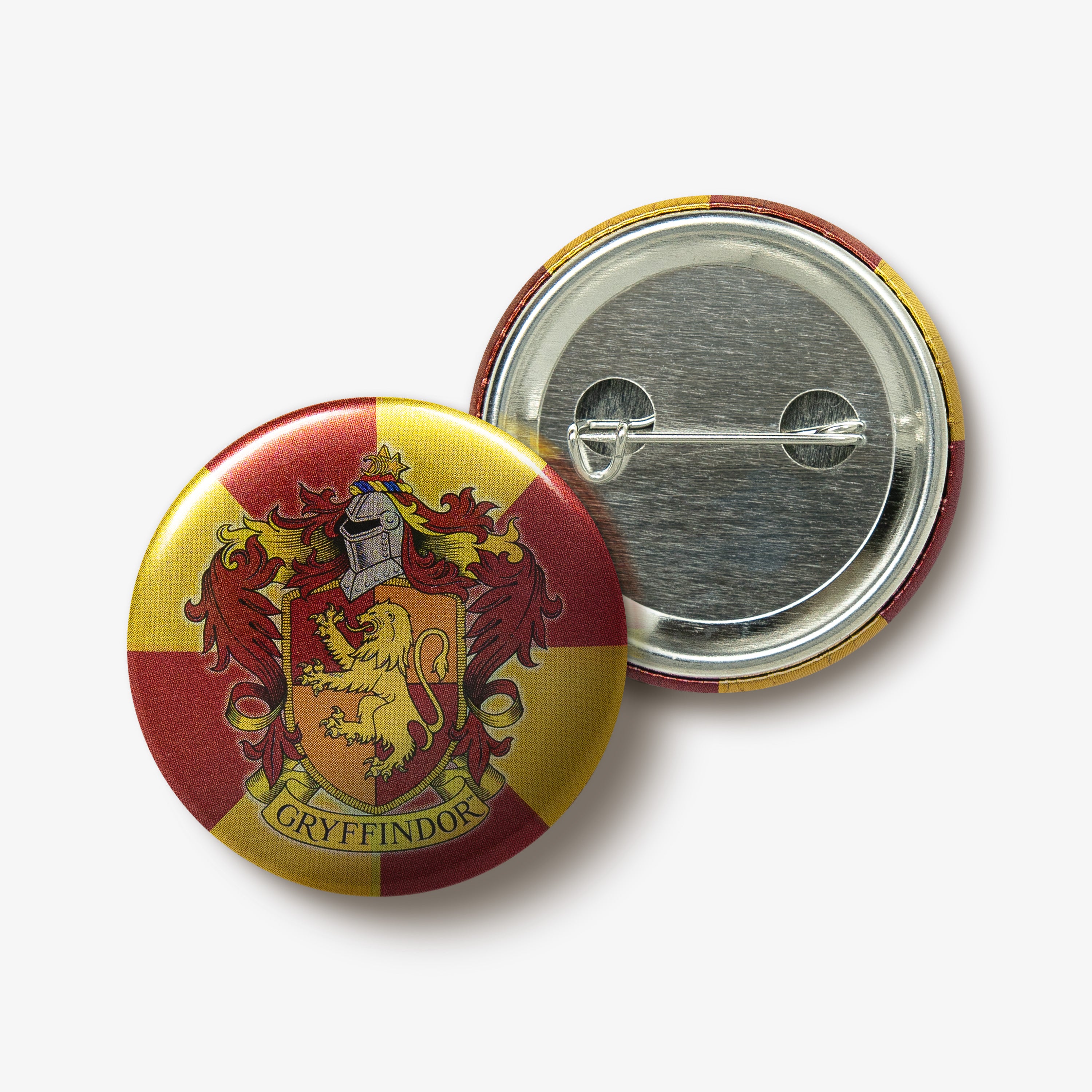 HPBB02 - HARRY POTTER - HOGWARTS: GRYFFINDOR HOUSE CREST - BADGE - Immagine 2
