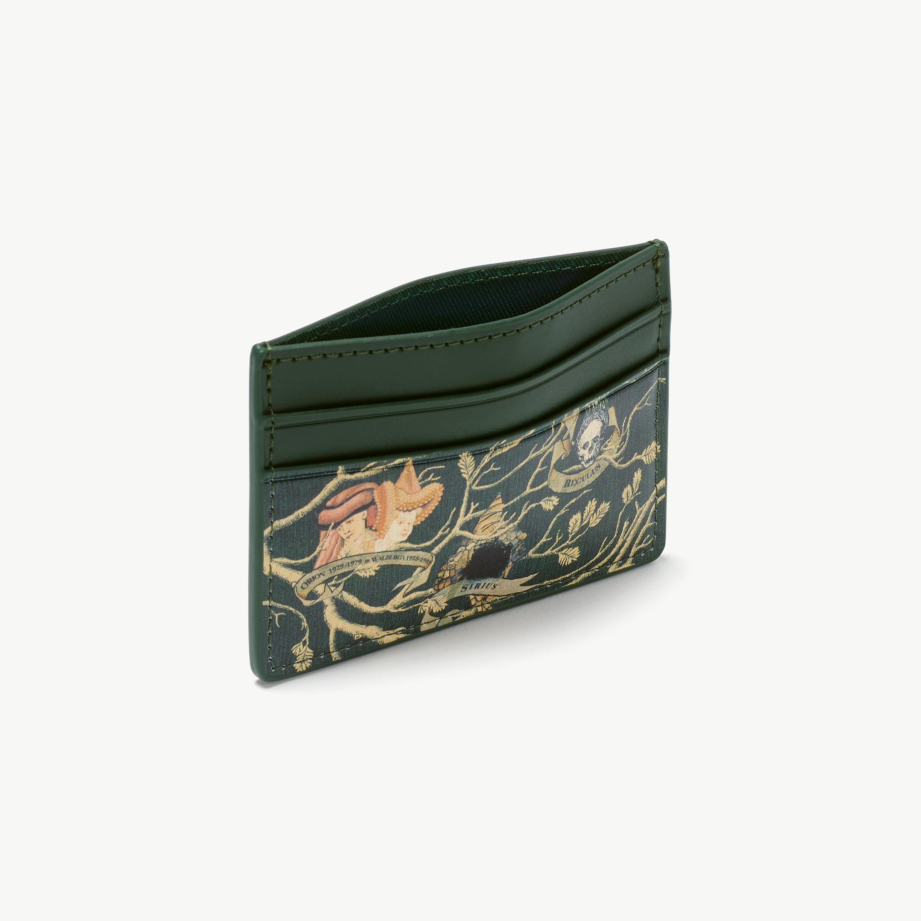 HPCH01 - BLACK FAMILY RECYCLED LEATHER CARD HOLDER - Immagine 3