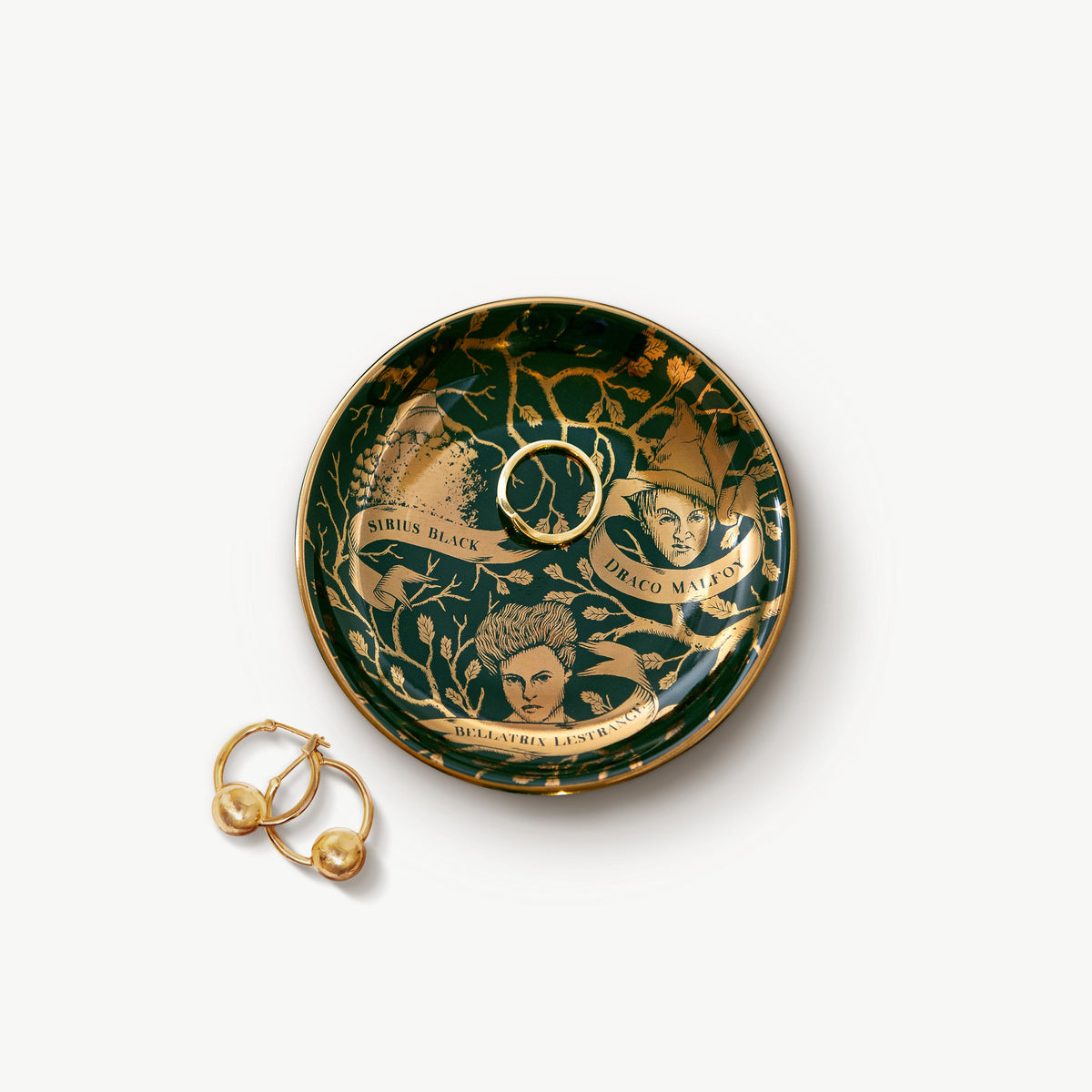 HPDISH01 - HARRY POTTER - BLACK FAMILY TAPESTRY: "TOUJOURS PUR" TRINKET DISH - Immagine 2