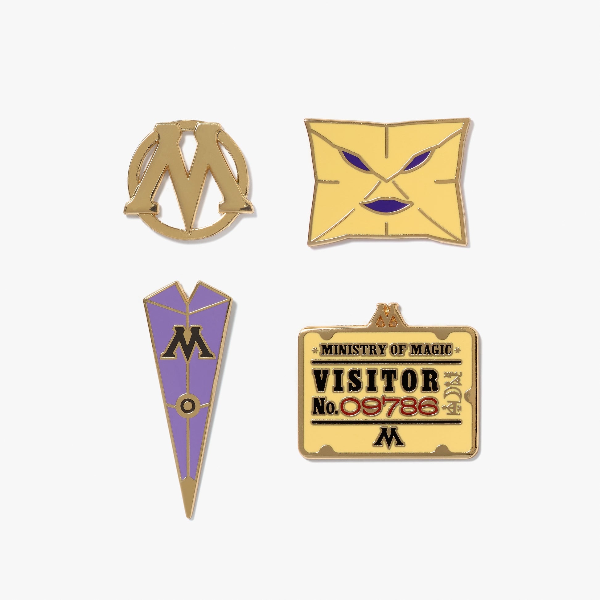HPMULTIPIN01 - WELCOME TO THE MINISTRY PIN BADGE SET - Immagine 2