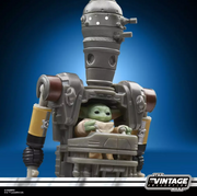 STAR WARS: THE MANDALORIAN - VINTAGE COLLECTION - IG-12 GROGU E ANZELLIANO- - ACTION FIGURE 9.5CM - Immagine 2