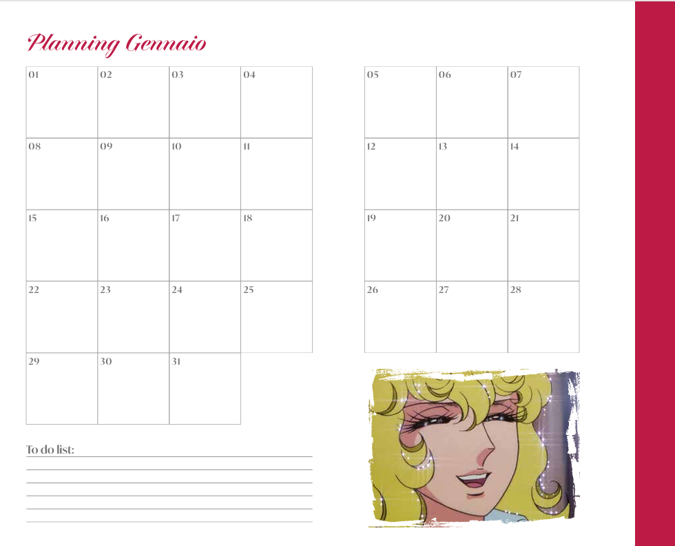 AGENDA LADY OSCAR - Immagine 3
