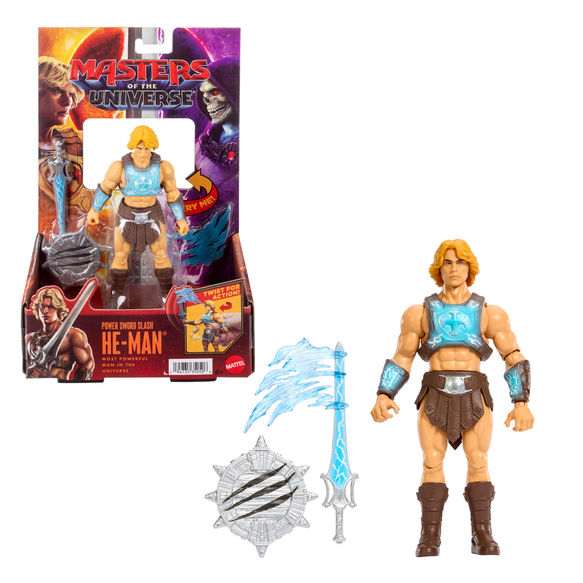 JKJ02- MASTERS OF THE UNIVERSE - FEATURE FIG. - ACTION FIGURE - HE-MAN - Immagine 2