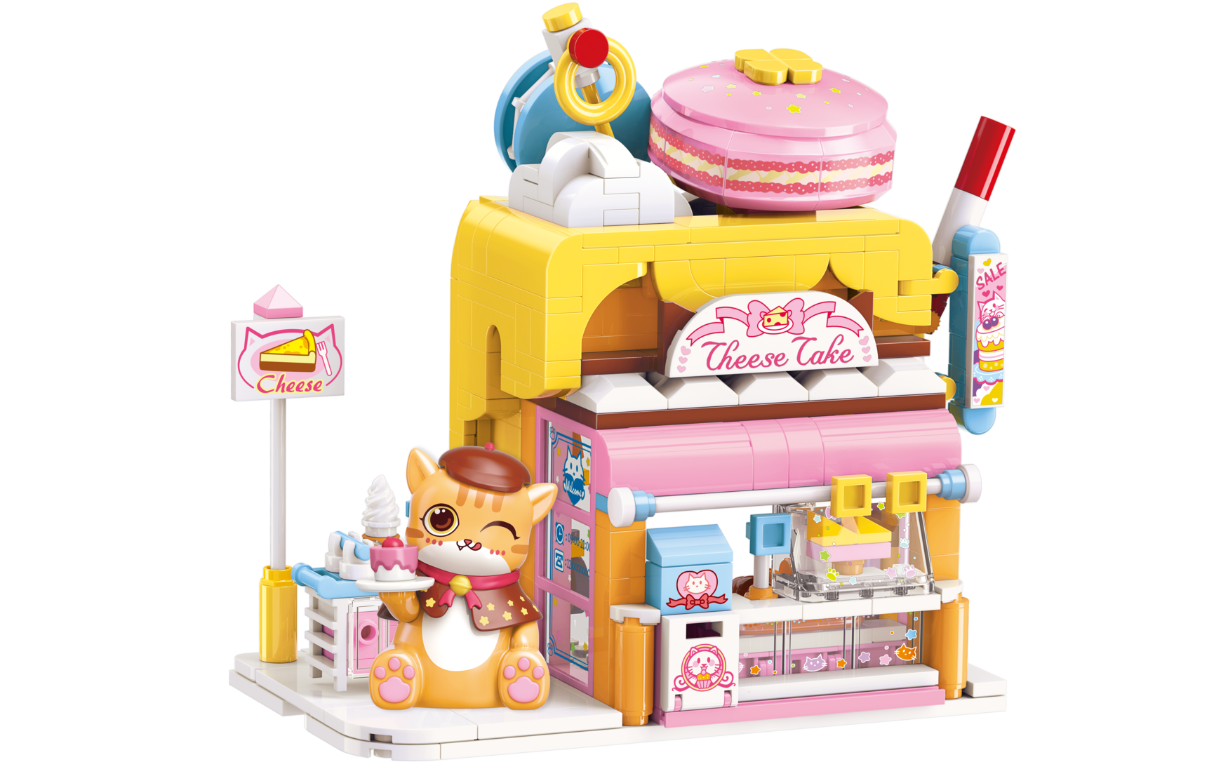 KP28006 - LOVELY STREET - RED CATE CAKE SHOP - Immagine 2
