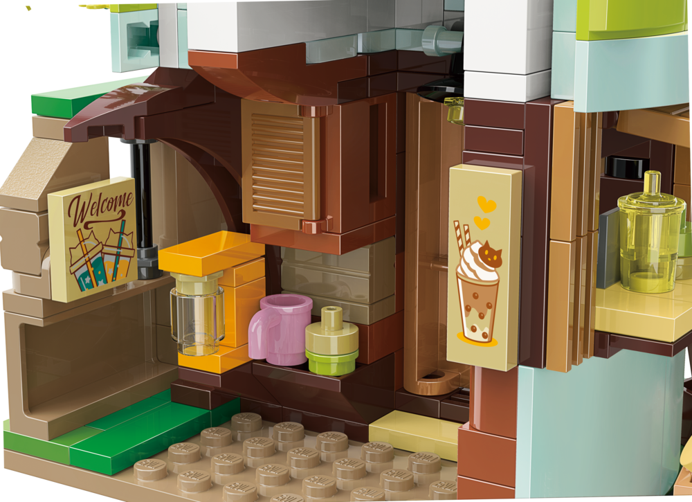 KP28021 - LOVELY STREET - ASH CAT MILK TEA SHOP - Immagine 2