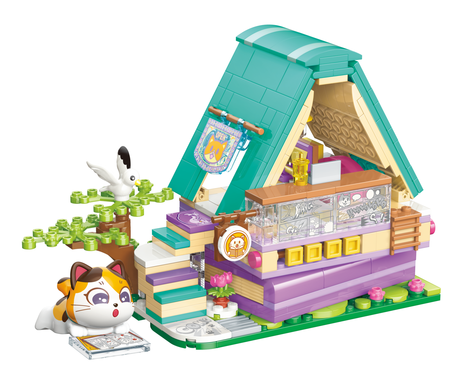 KP28018 - LOVELY STREET - CALICO CAT COMIC HOUSE - Immagine 2
