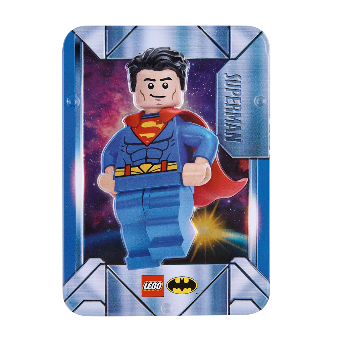 LEGO BATMAN N.9 - PACK SUPERMAN STEEL BOX + LOGO BOX - Immagine 5