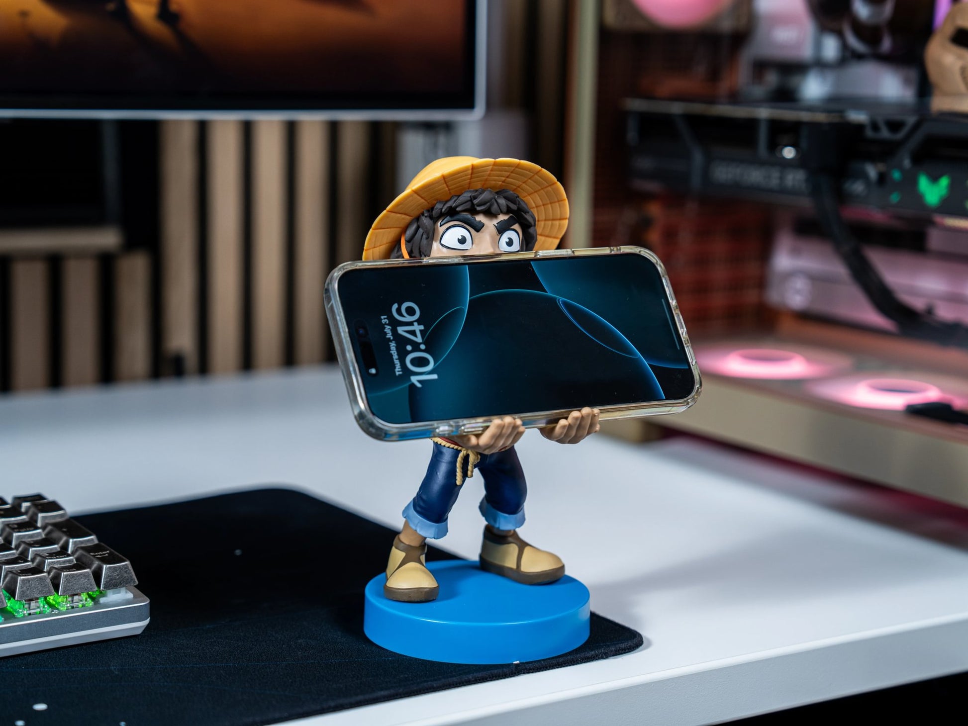 ONE PIECE - LUFFY - CABLE GUYS AND CHARGING HOLDER - Immagine 3