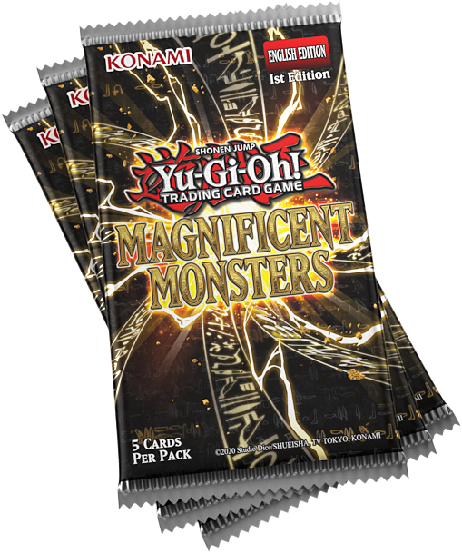 BOX YU-GI-OH! - MAGNIFICENT MONSTERS (3 BUSTE) - ITA - Immagine 2