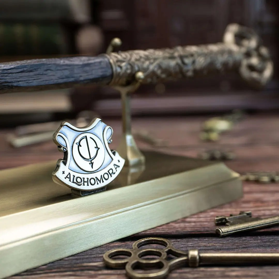 Set 2 Bacchette Harry Potter - Patronus e Alohomora - Noble Collection