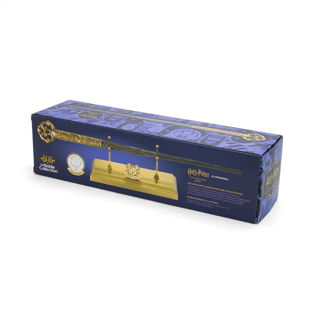 Set 2 Bacchette Harry Potter - Patronus e Alohomora - Noble Collection