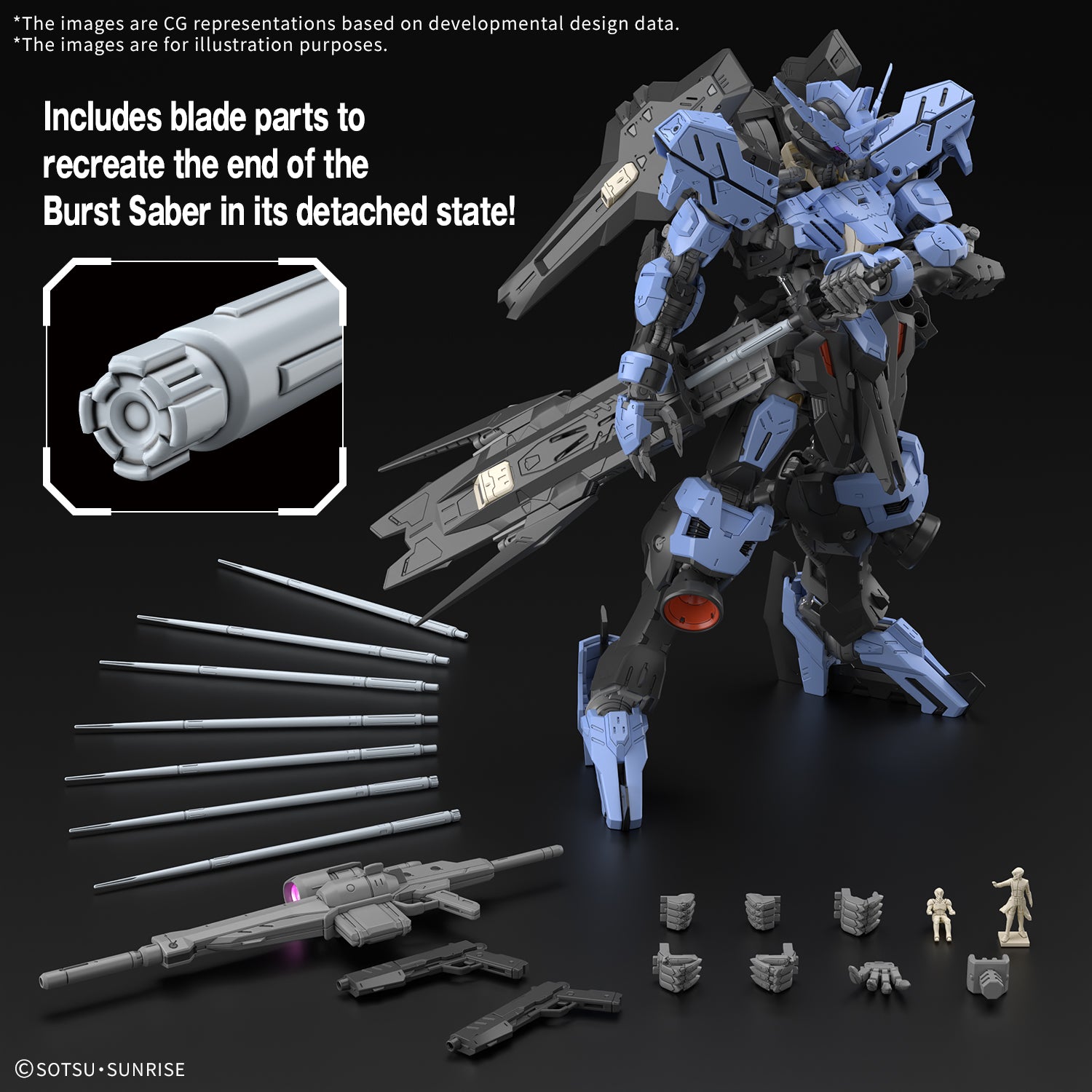 MK68353 - GUNDAM - MASTER GRADE - GUNDAM VIDAR - MODEL KIT 1/100 - Immagine 7